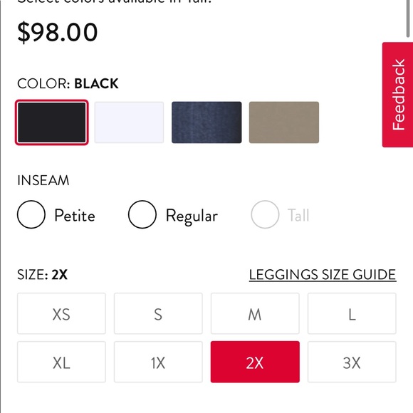 SPANX 2 Pair Jeanish Leggings - Picture 3 of 5